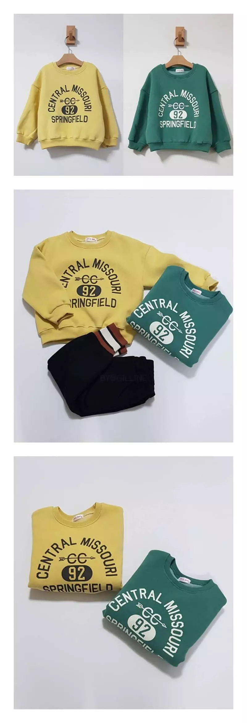 Applemint - Korean Children Fashion - #kidsshorts - Michuri Sweatshirt