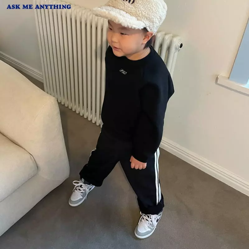 Ask Me Anything - Korean Children Fashion - #Kfashion4kids - Fun weatshirt - 10