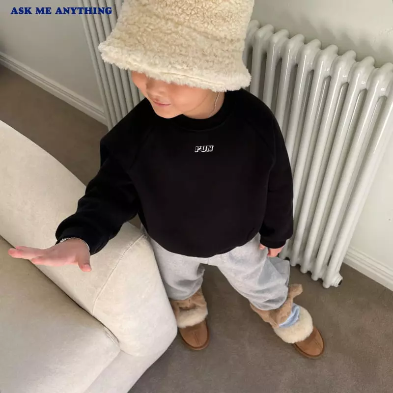 Ask Me Anything - Korean Children Fashion - #childofig - Fun weatshirt