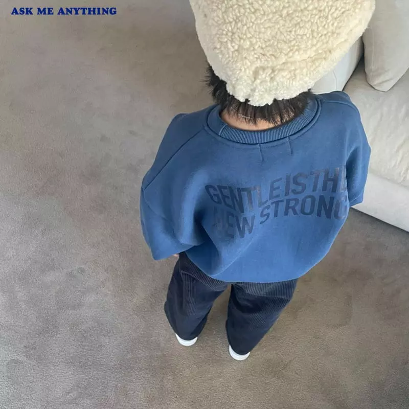 Ask Me Anything - Korean Children Fashion - #childrensboutique - Strong Sweatshirt - 5