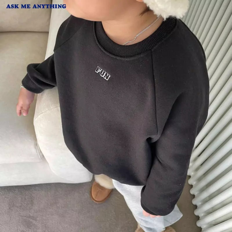 Ask Me Anything - Korean Children Fashion - #childrensboutique - Fun weatshirt - 3