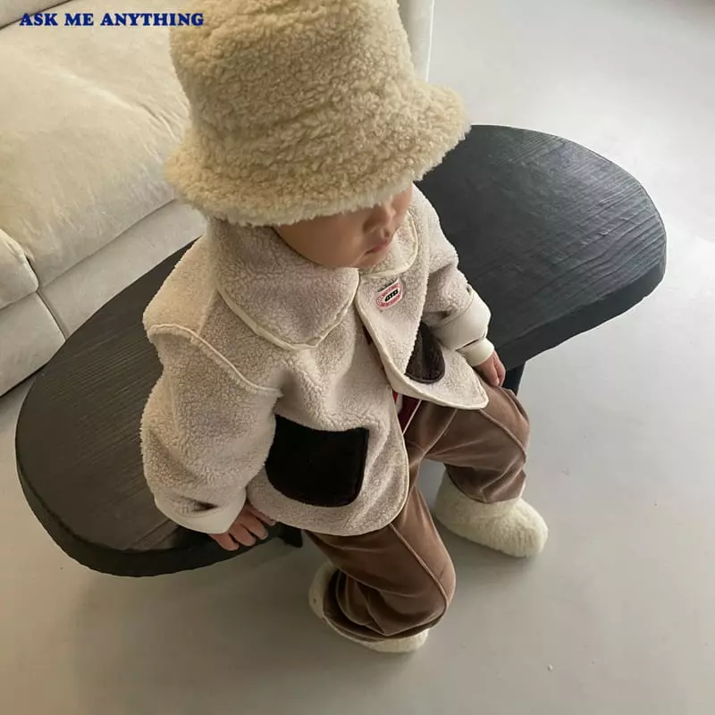 Ask Me Anything - Korean Children Fashion - #childrensboutique - Teddy Jacket