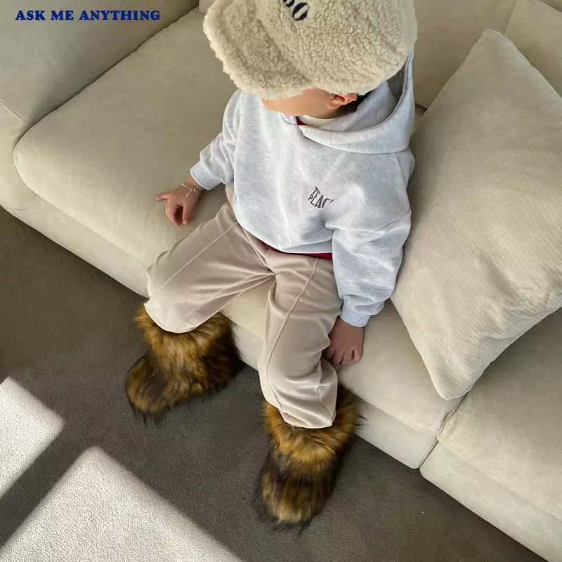 Ask Me Anything - Korean Children Fashion - #designkidswear - Pess Sweatshirt - 7