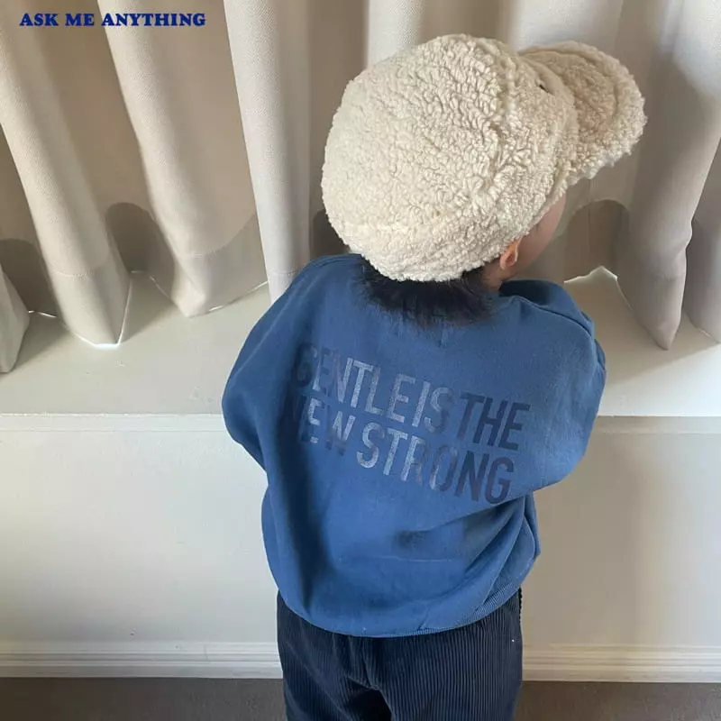 Ask Me Anything - Korean Children Fashion - #designkidswear - Strong Sweatshirt - 6