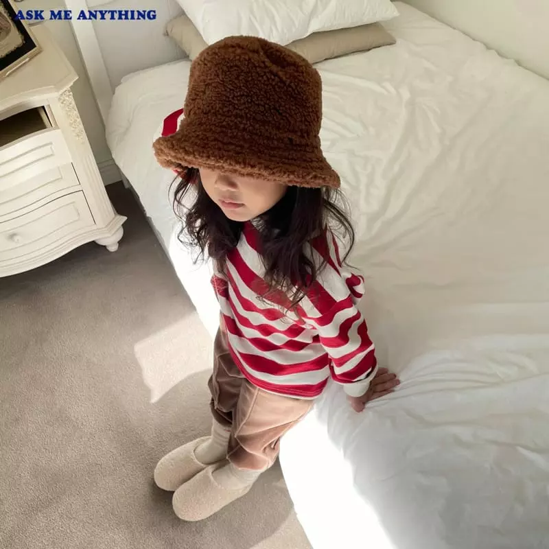 Ask Me Anything - Korean Children Fashion - #designkidswear - Bubble bucket Hat - 4