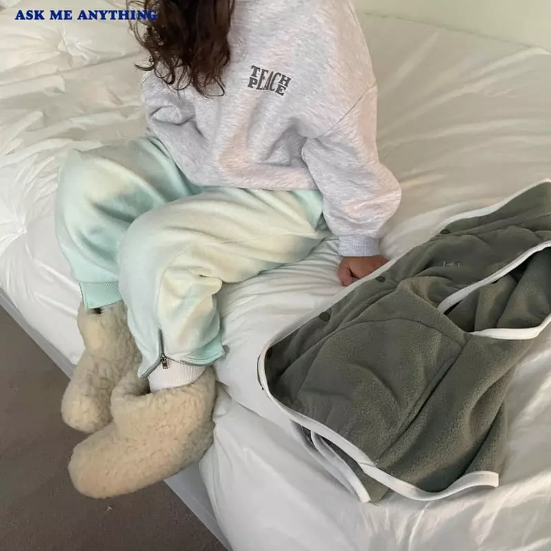 Ask Me Anything - Korean Children Fashion - #kidsshorts - Pess Sweatshirt - 10
