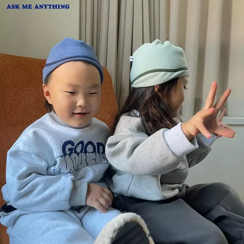 Ask Me Anything - Korean Children Fashion - #kidsshorts - Cloud Sweatshirt - 8