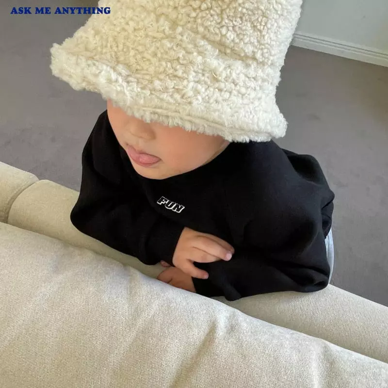 Ask Me Anything - Korean Children Fashion - #kidsshorts - Fun weatshirt - 7