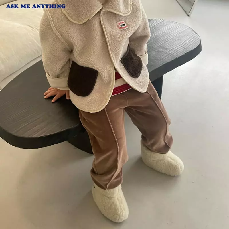Ask Me Anything - Korean Children Fashion - #kidzfashiontrend - Teddy Jacket - 7