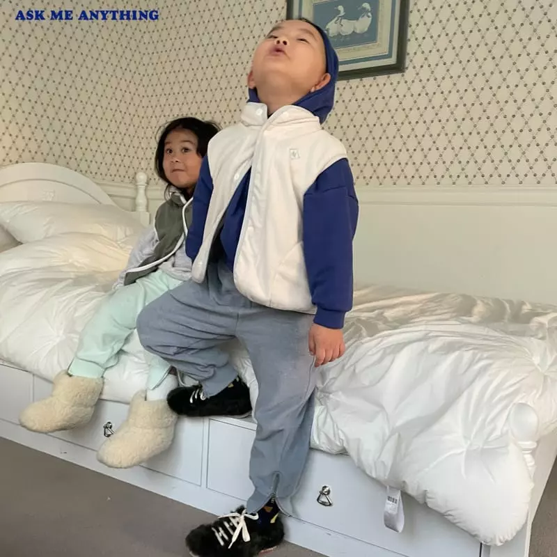 Ask Me Anything - Korean Children Fashion - #magicofchildhood - Merry Fleece Vest - 11