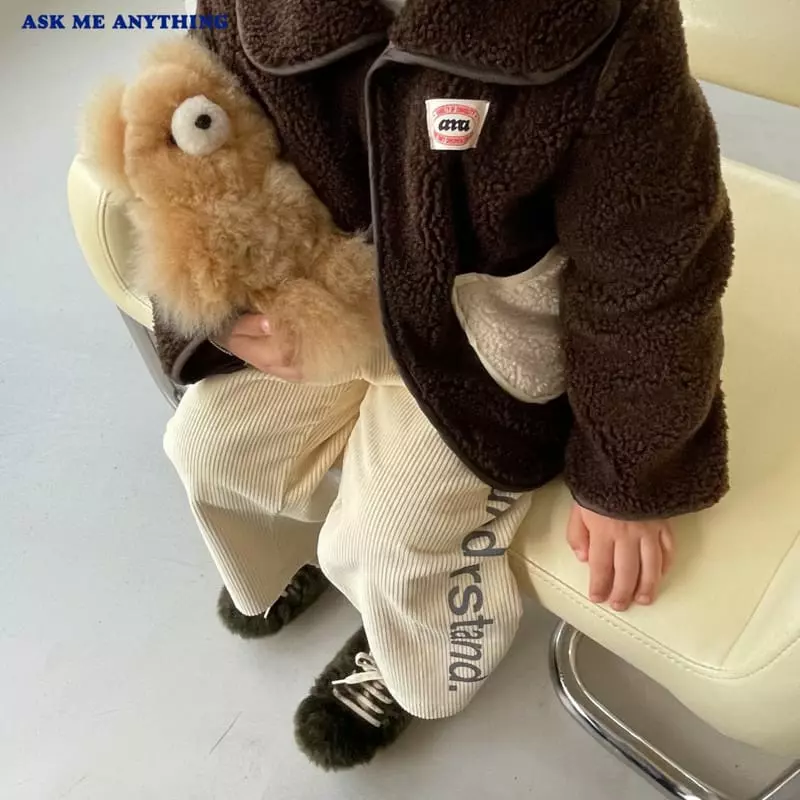 Ask Me Anything - Korean Children Fashion - #magicofchildhood - Teddy Jacket - 10