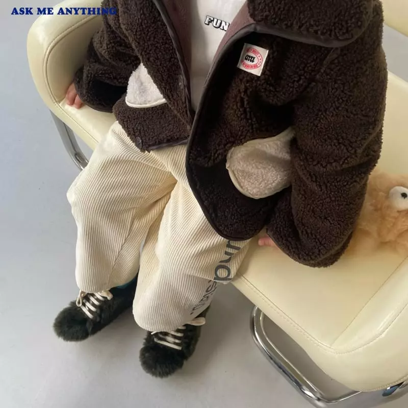 Ask Me Anything - Korean Children Fashion - #minifashionista - Teddy Jacket - 11