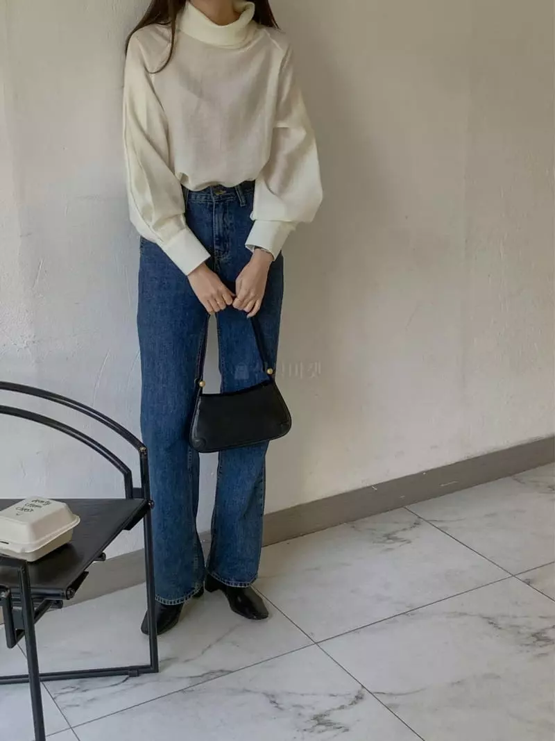 Atthismoment - Korean Women Fashion - #thelittlethings - High Neck Blouse - 4