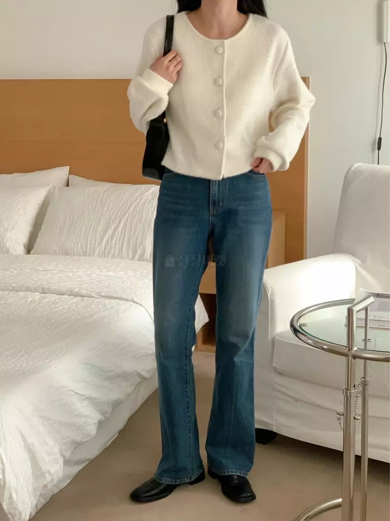 Atthismoment - Korean Women Fashion - #momslook - Forming Cardigan - 2