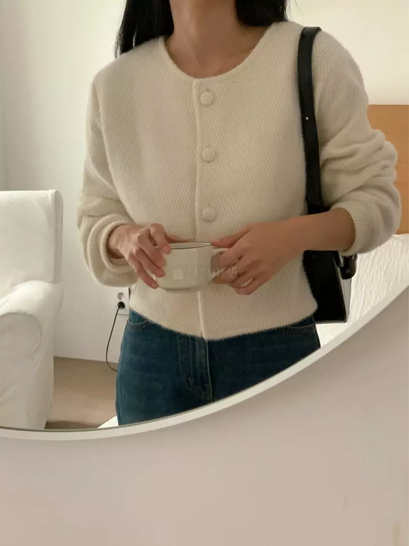 Atthismoment - Korean Women Fashion - #womensfashion - Forming Cardigan - 4