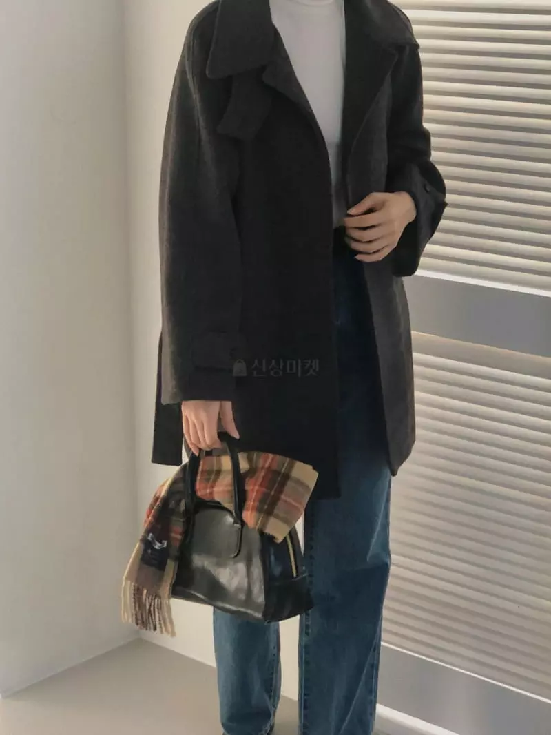 Atthismoment - Korean Women Fashion - #momslook - Half Coat - 3