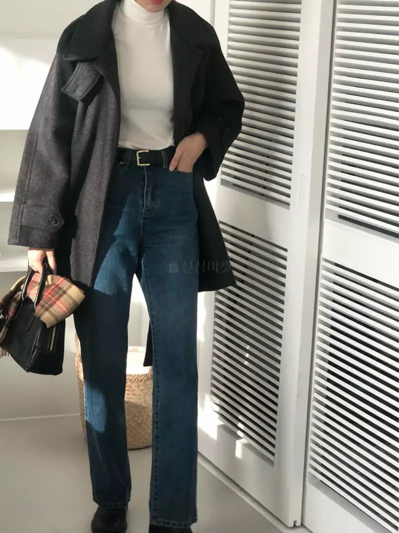 Atthismoment - Korean Women Fashion - #momslook - Half Coat - 5