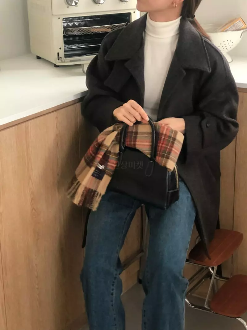 Atthismoment - Korean Women Fashion - #momslook - Half Coat - 7
