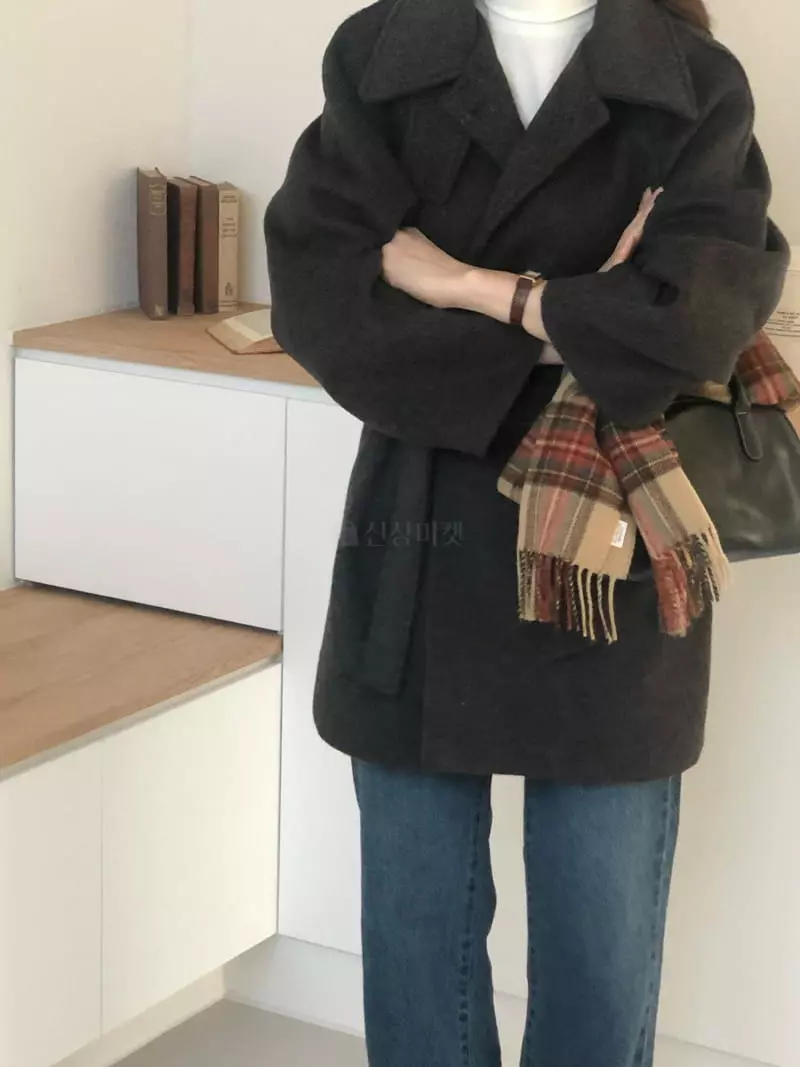 Atthismoment - Korean Women Fashion - #momslook - Half Coat - 9