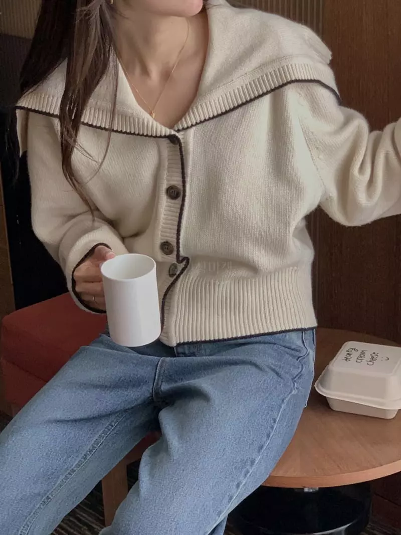 Atthismoment - Korean Women Fashion - #momslook - Sera Knit Tee - 5