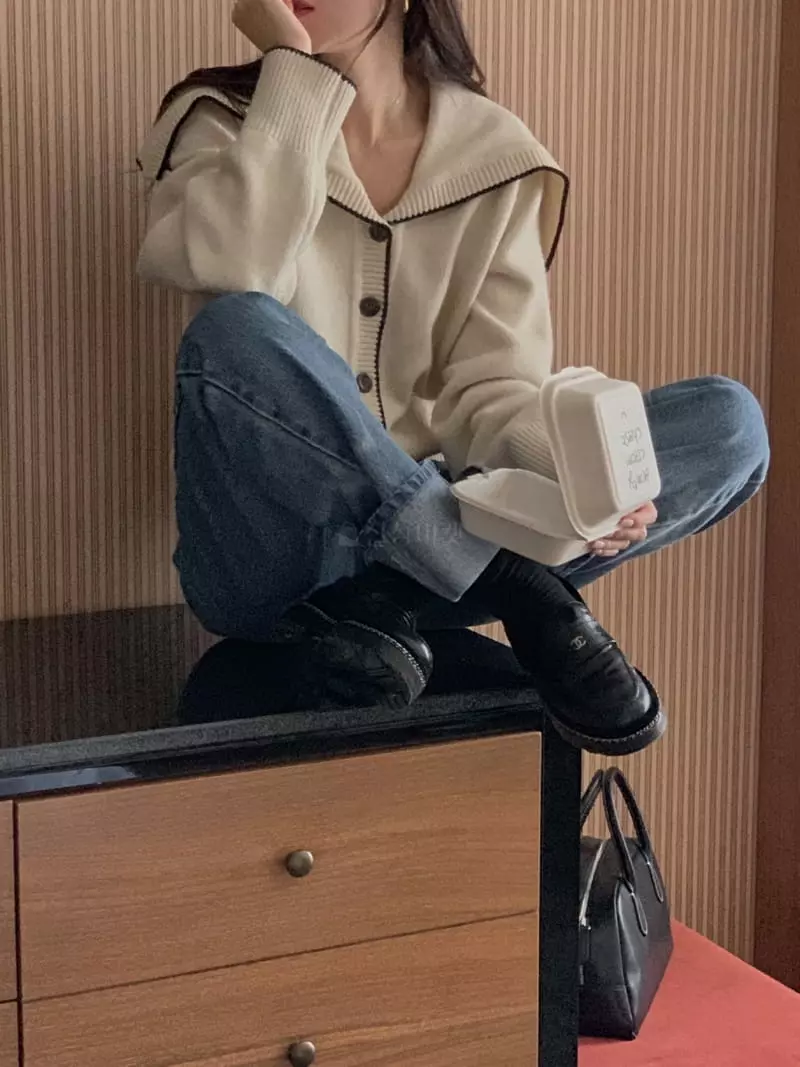Atthismoment - Korean Women Fashion - #momslook - Sera Knit Tee - 9