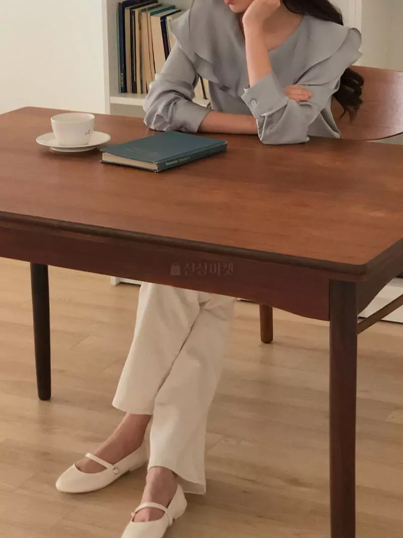 Atthismoment - Korean Women Fashion - #momslook - Shatin Blouse - 10