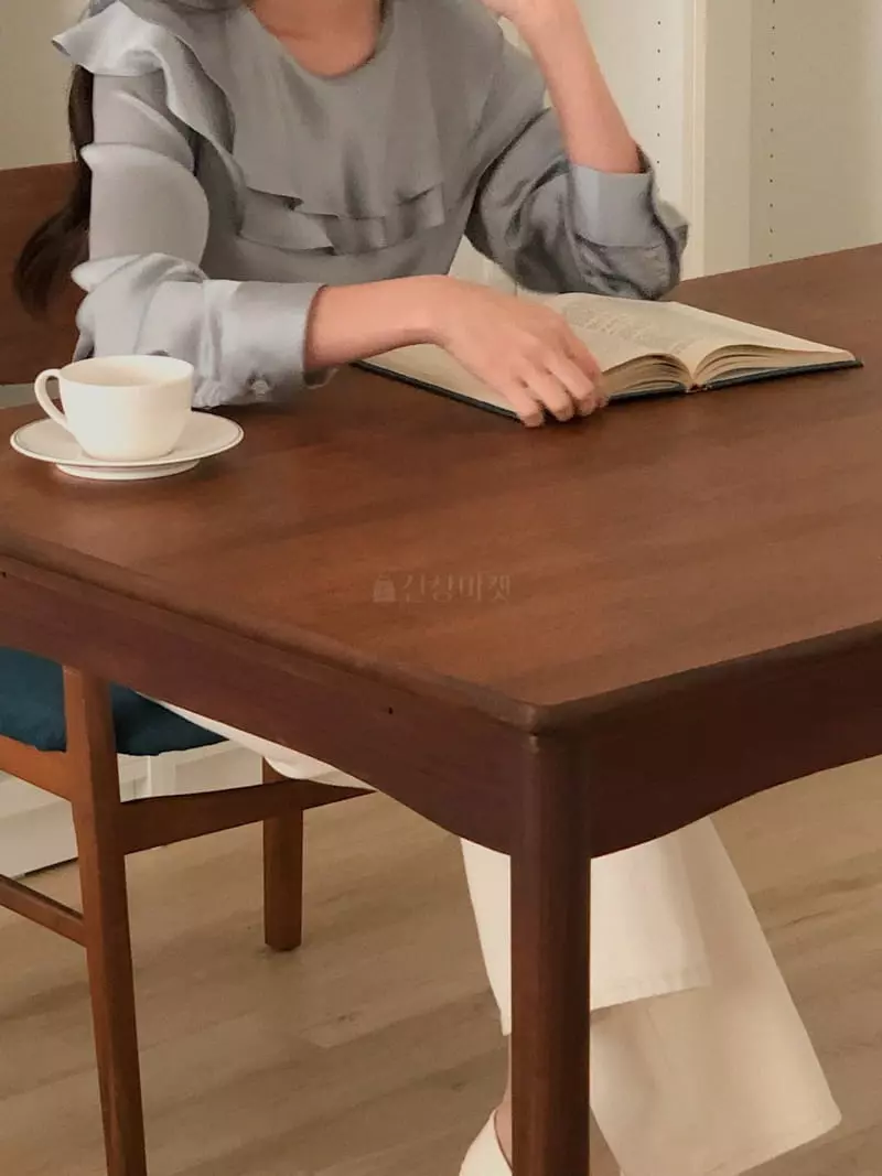 Atthismoment - Korean Women Fashion - #momslook - Shatin Blouse - 8