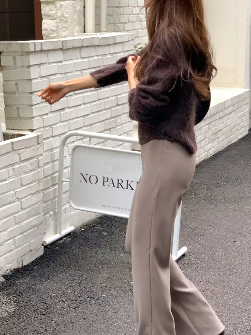 Atthismoment - Korean Women Fashion - #womensfashion - Slit Pants - 4
