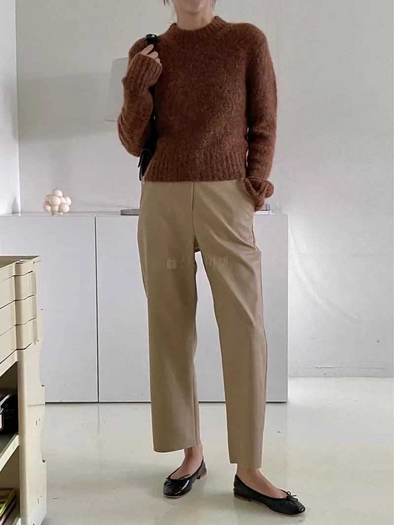Atthismoment - Korean Women Fashion - #pursuepretty - Leather Pants - 4