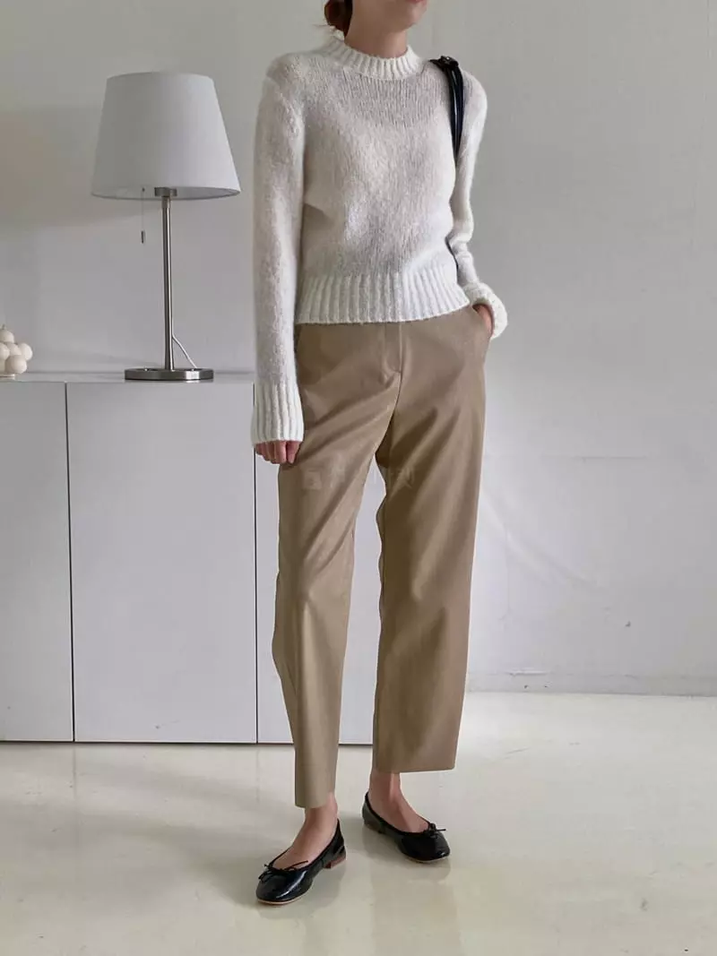 Atthismoment - Korean Women Fashion - #romanticstyle - Leather Pants - 5