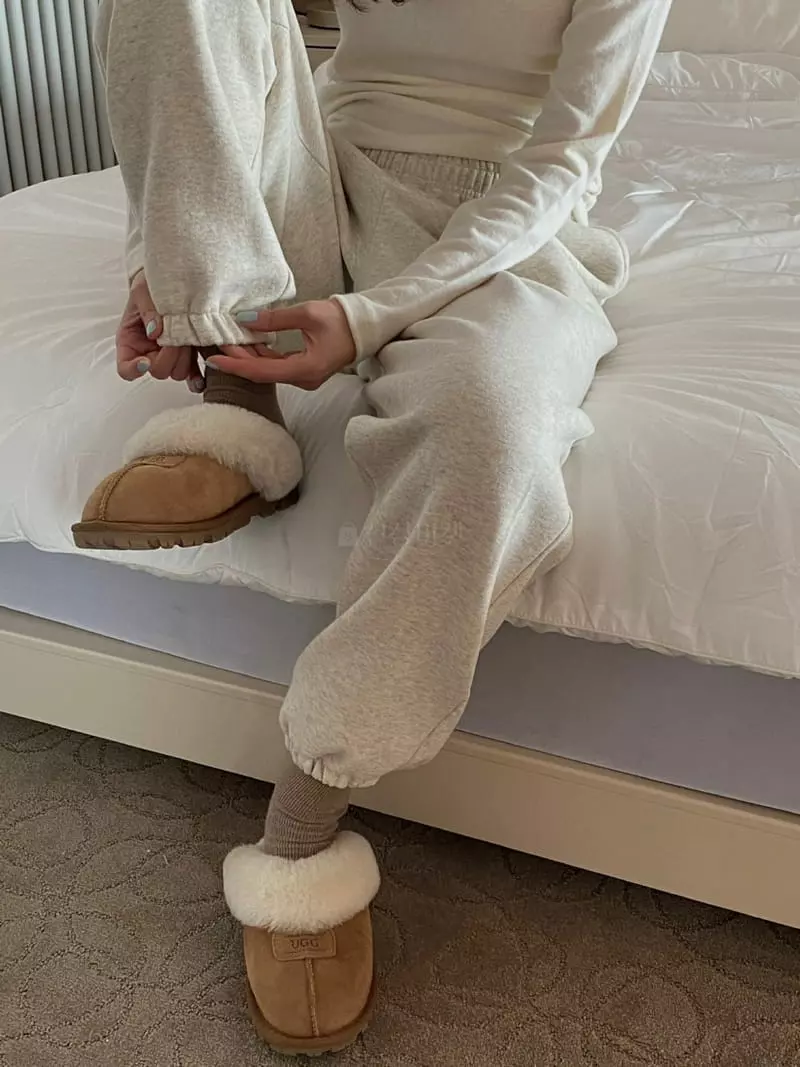 Atthismoment - Korean Women Fashion - #thelittlethings - Fleece pants - 7