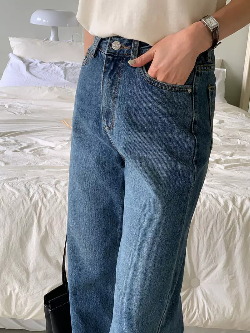 Atthismoment - Korean Women Fashion - #vintageinspired - Moment Jeans - 3