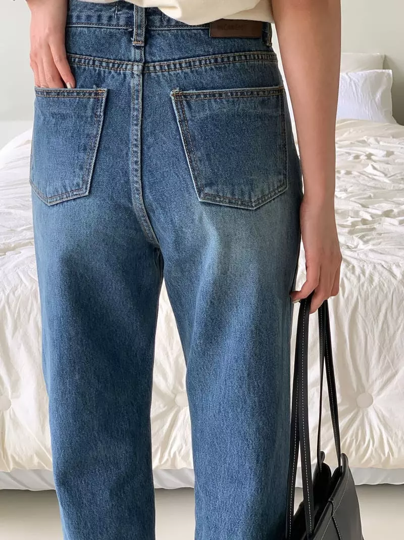 Atthismoment - Korean Women Fashion - #vintageinspired - Moment Jeans - 4