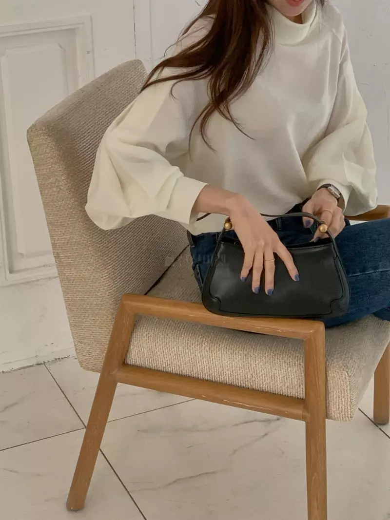 Atthismoment - Korean Women Fashion - #womensfashion - High Neck Blouse - 7