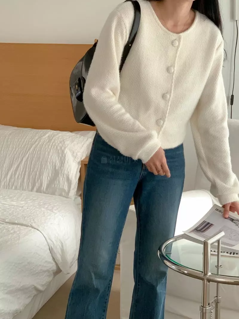 Atthismoment - Korean Women Fashion - #womensfashion - Forming Cardigan - 3