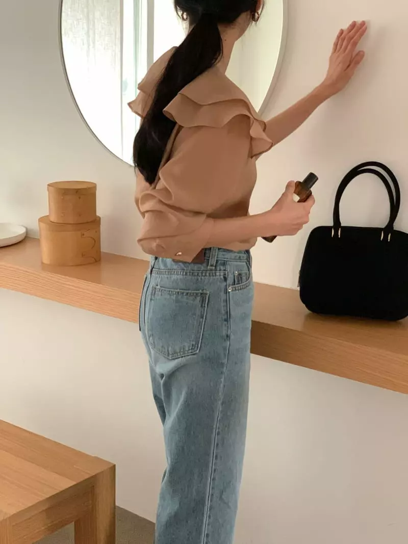 Atthismoment - Korean Women Fashion - #womensfashion - Two Collar Blouse - 10
