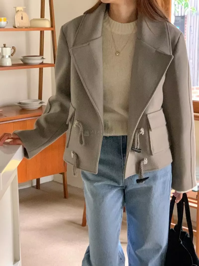Atthismoment - Korean Women Fashion - #womensfashion - Canu Woll Jacket - 5
