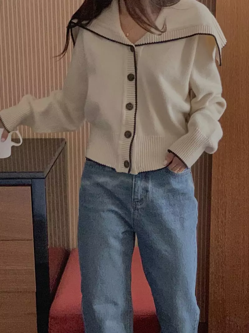 Atthismoment - Korean Women Fashion - #womensfashion - Sera Knit Tee - 2