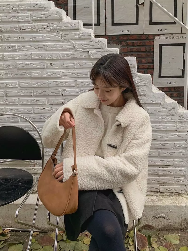 Atthismoment - Korean Women Fashion - #womensfashion - Bear Jacket - 2