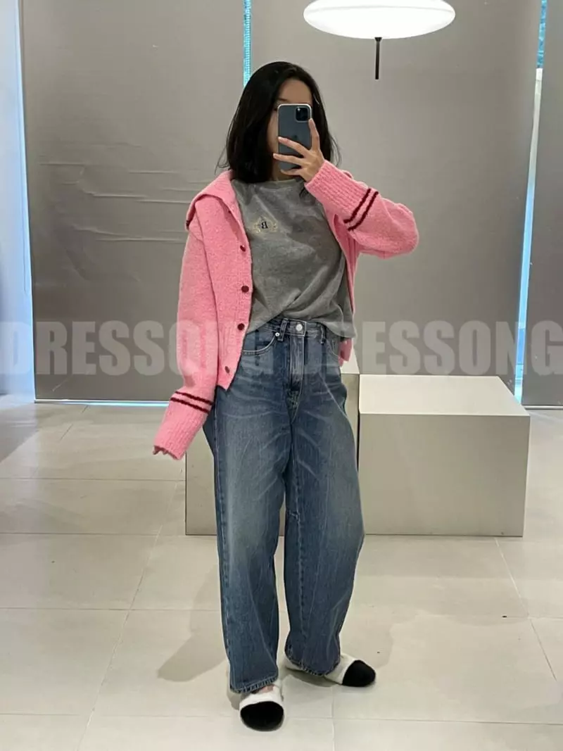Auver_Fit - Korean Women Fashion - #momslook - Good Slit Jeans - 12