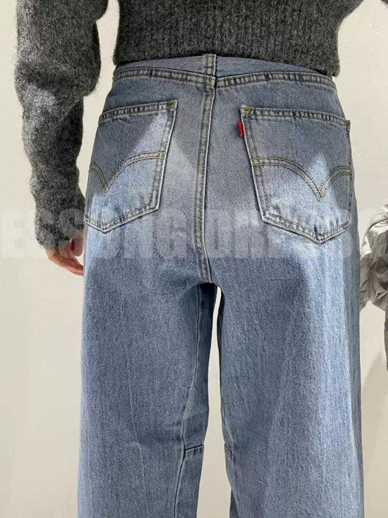 Auver_Fit - Korean Women Fashion - #momslook - Good Slit Jeans - 8