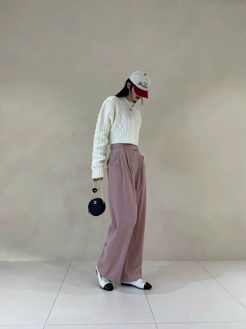 Auver_Fit - Korean Women Fashion - #momslook - Fleece Low Pants - 11