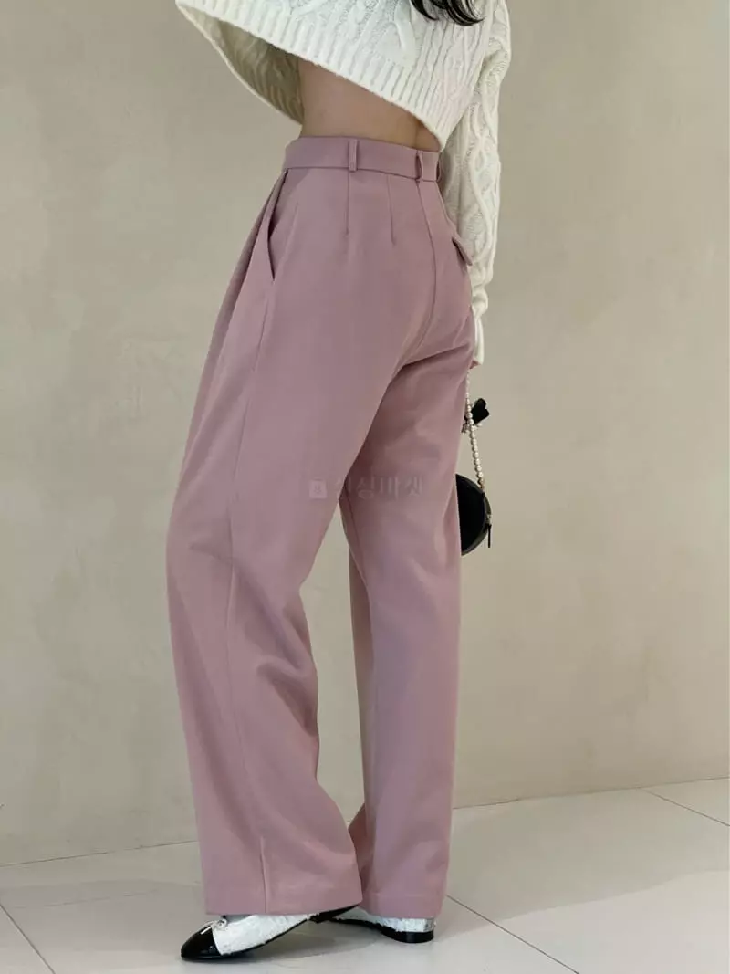 Auver_Fit - Korean Women Fashion - #momslook - Fleece Low Pants - 7