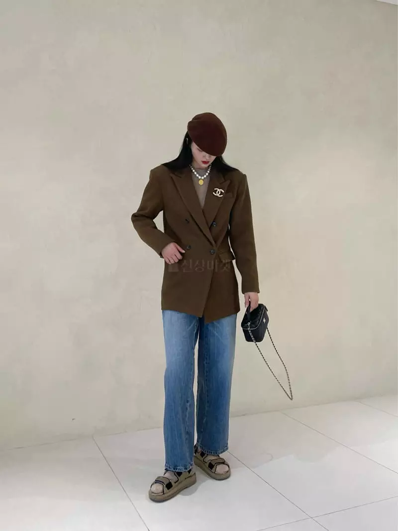 Auver_Fit - Korean Women Fashion - #romanticstyle - Lora Duble Jacket - 6