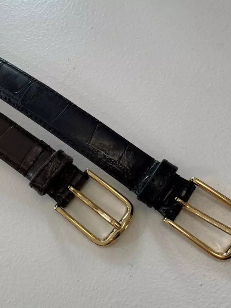 Auver_Fit - Korean Women Fashion - #momslook - Real Belt - 4