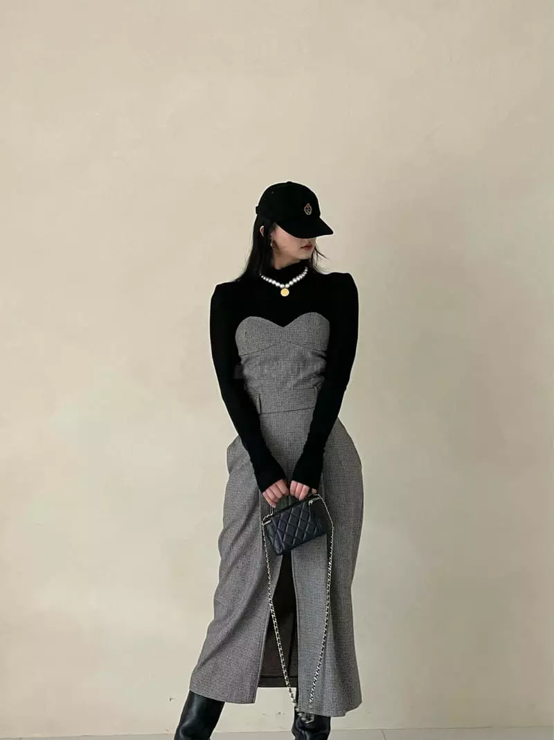 Auver_Fit - Korean Women Fashion - #womensfashion - Hound One-piece - 12