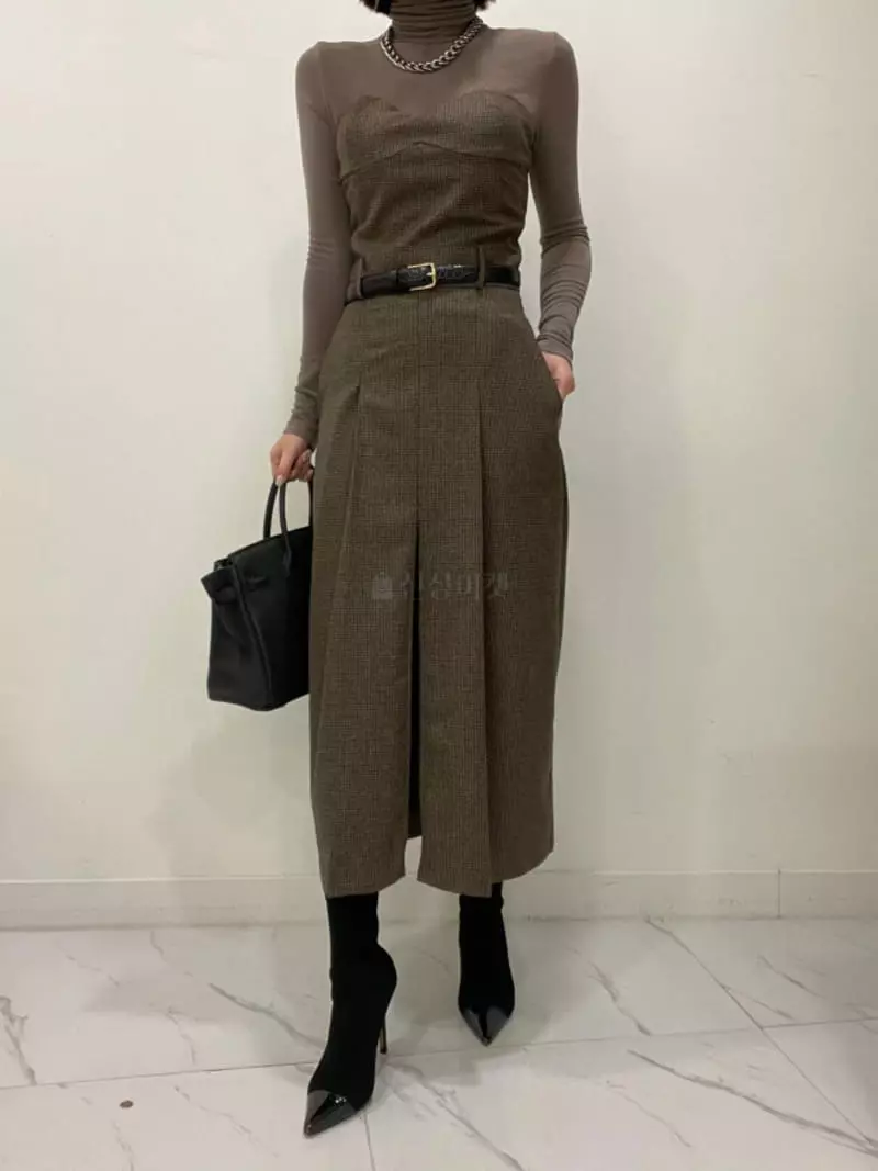 Auver_Fit - Korean Women Fashion - #momslook - Hound One-piece - 4