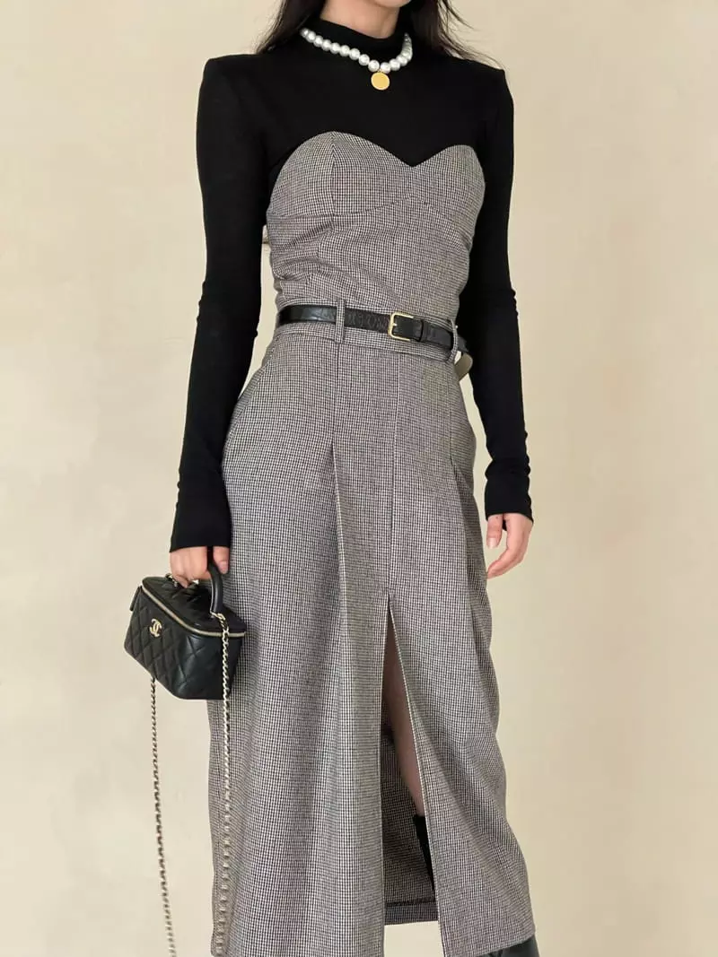 Auver_Fit - Korean Women Fashion - #womensfashion - Hound One-piece - 8
