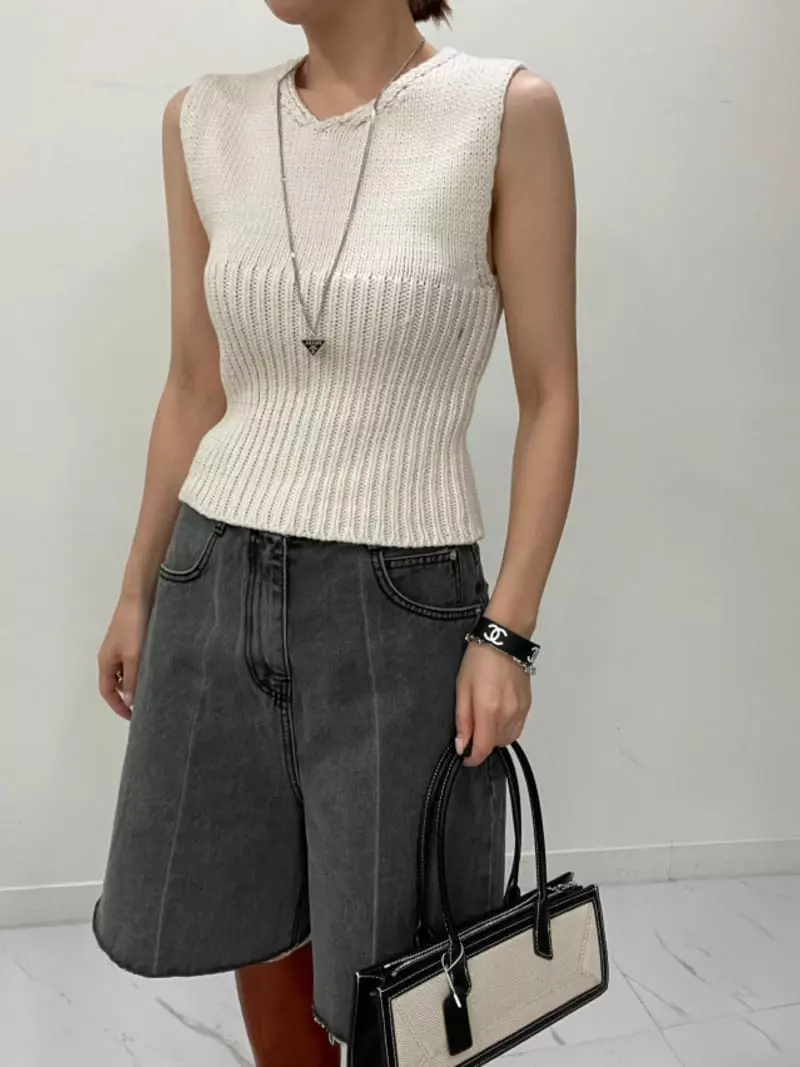 Auver_Fit - Korean Women Fashion - #womensfashion - Bera Knit Vest