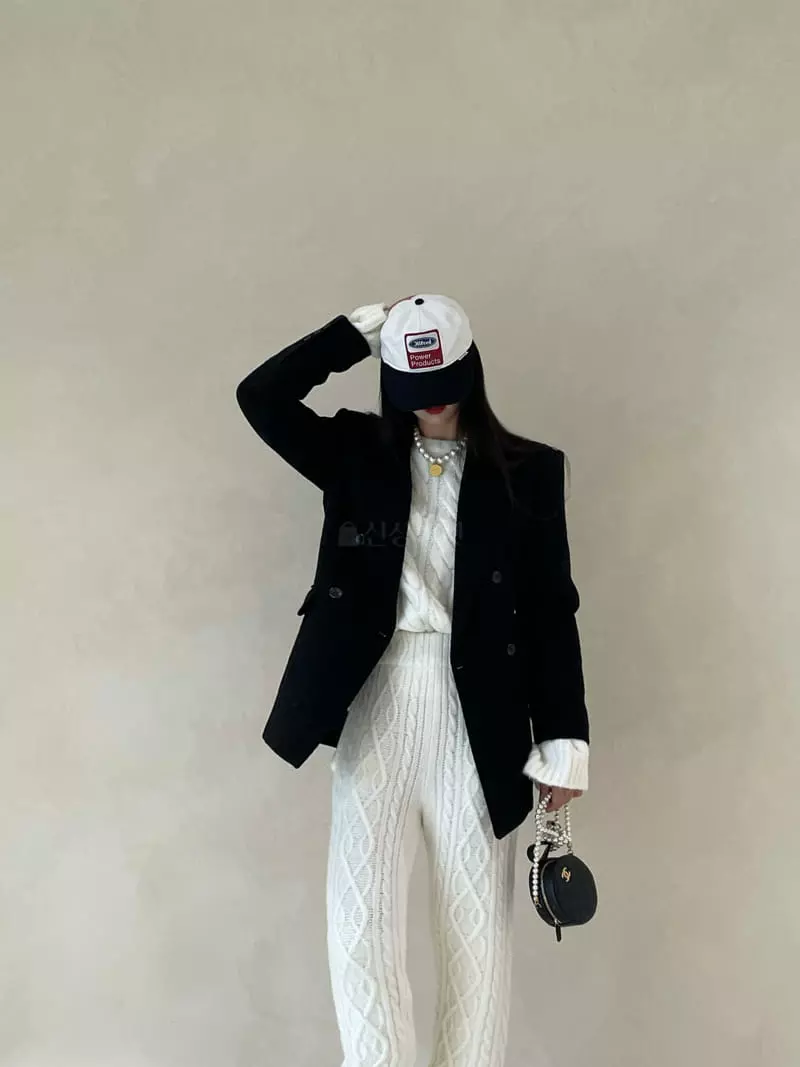 Auver_Fit - Korean Women Fashion - #womensfashion - Lora Duble Jacket